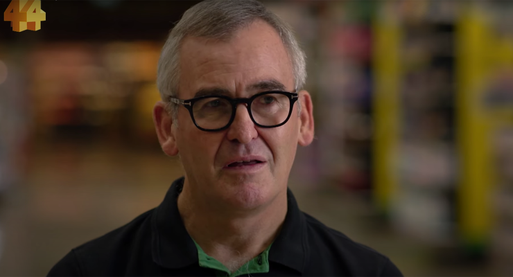 Woolworths CEO Brad Banducci on ABC's Four Corners (Image: ABC)